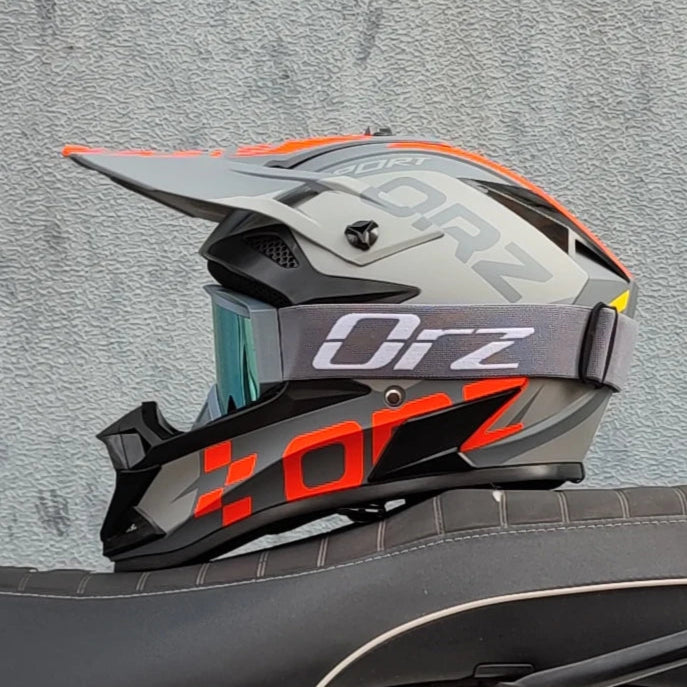 Capacete ORZ – Full Face MTB e Downhill, Certificação DOT Capacete ORZ – Full Face MTB e Downhill, Certificação DOT